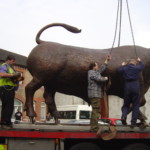 Behan Bull - For Works by artist John Behan - Contact Cast by phone or email for enquiries